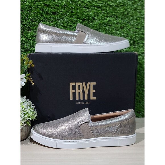 Frye Shoes - Frye Ivy Slip On / Pewter US Women's 9 M New